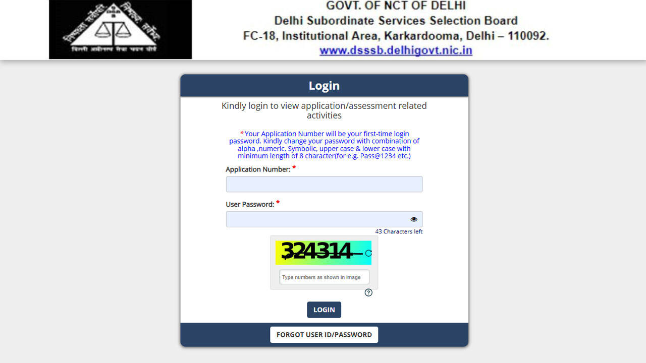 DSSSB Forest Guard Admit Card 2026 released at dsssb.delhi.gov.in; written exam from July 7: Direct link