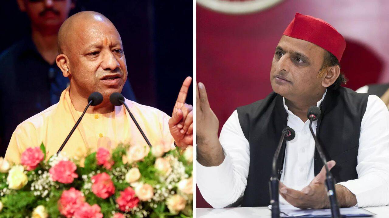 ‘Visit Ram Temple, do penance to gain good sense’: Yogi Adityanath to Akhilesh amid donation row