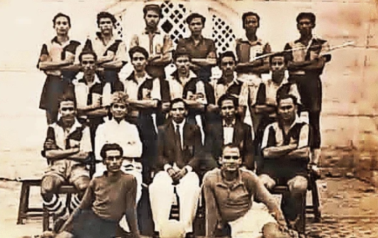 The 1952 Hyderabad football team, with many of its members going on to play in the 1956 Olympics semifinal