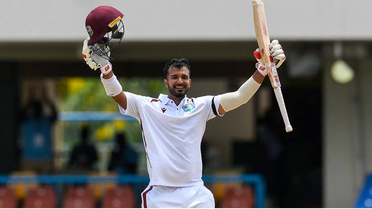 In company of Lara &amp; Gayle: Amir Jangoo becomes only 3rd West Indies batter to ...