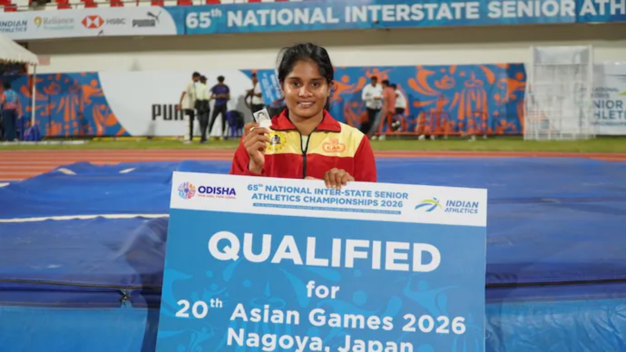 G Sindhushree secured qualification for the 2026 Asian Games.