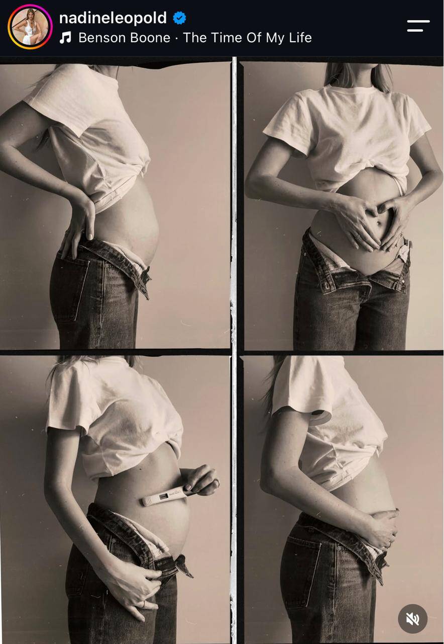 Nadine Leopold's Instagram post