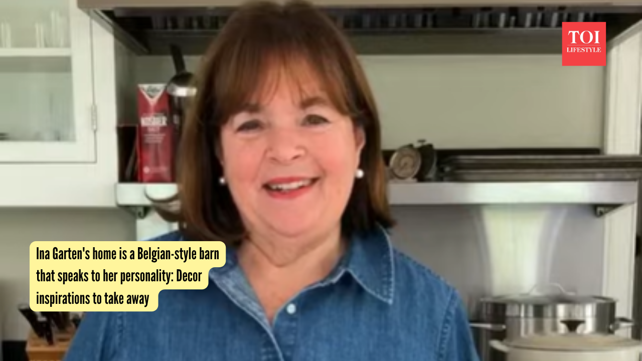 Ina Garten's home is a Belgian-style barn that speaks to her personality Decor inspirations to take away