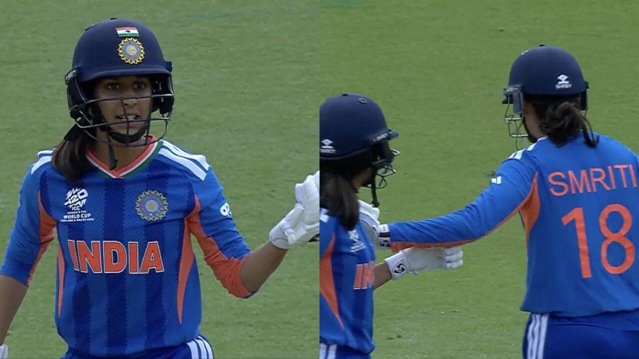 Drama! Smriti, Jemimah involved in heated staredown - Watch