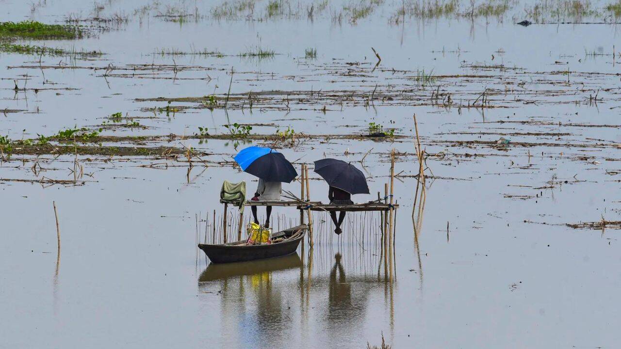 Assam floods: Railway bridge partially collapses in Dhemaji; iron bridge washed away in Jonai