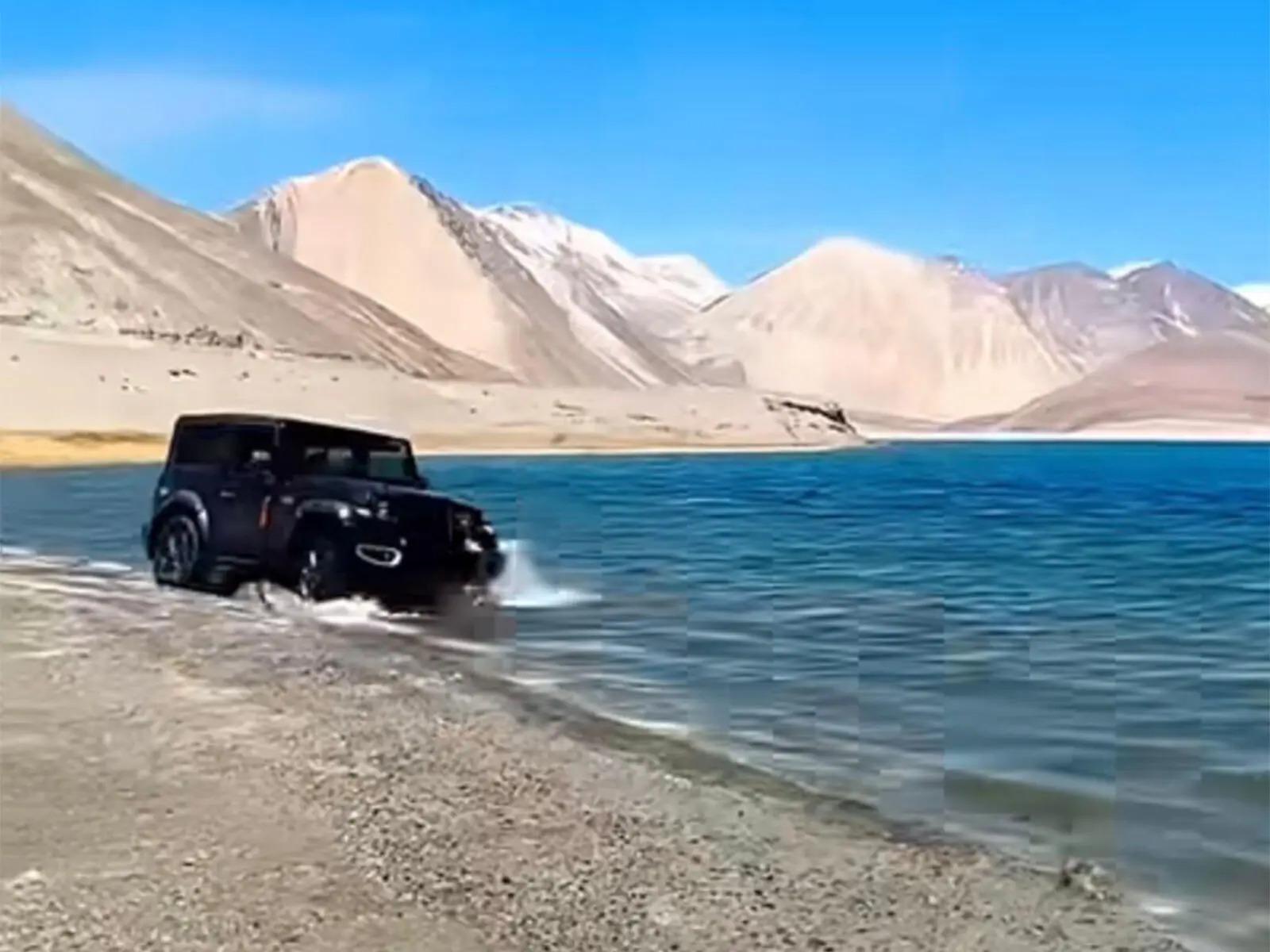 Off-roading is off limits: In a first, Ladakh fines tourists for driving into lake, chasing gazelle