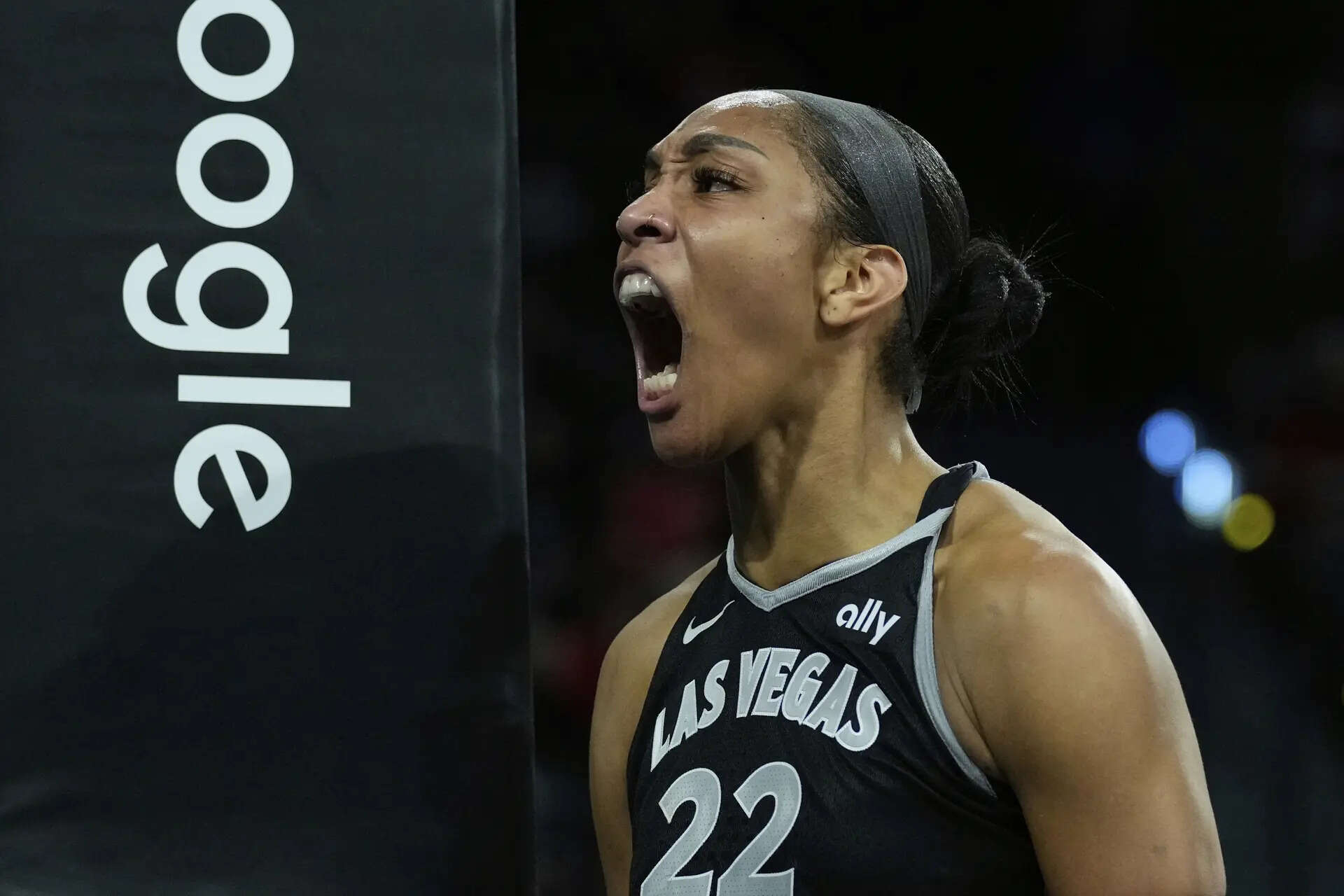 Las Vegas Aces star A'ja Wilson