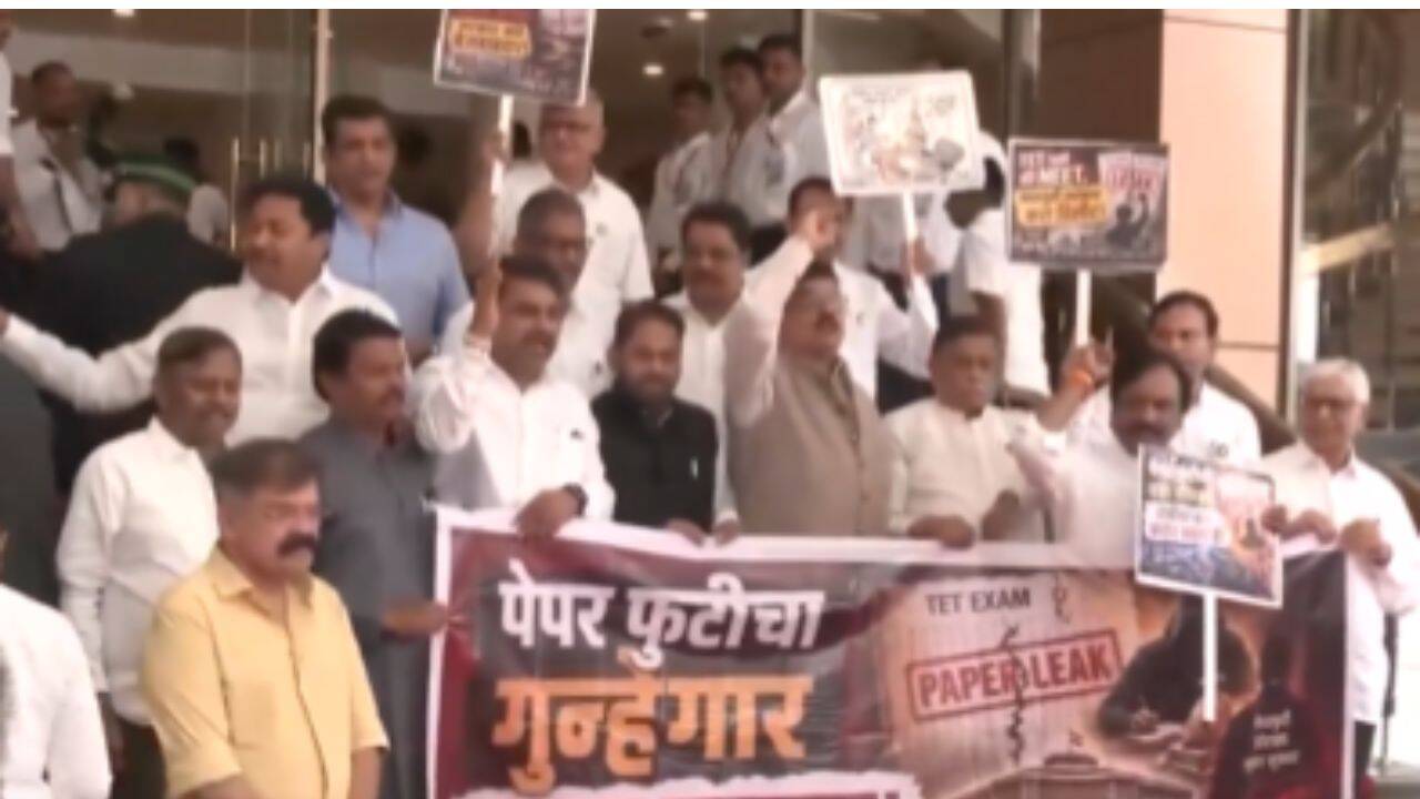 Maharashtra TET paper leak: Uproar in Assembly as opposition demands education minister's resignation, walks out