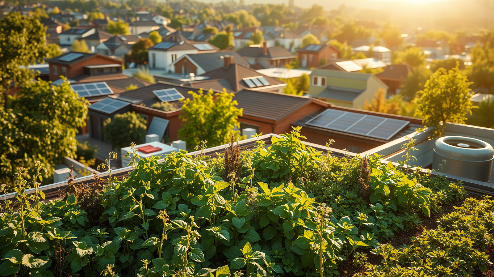 Vibrant Eco-Community Landscape
