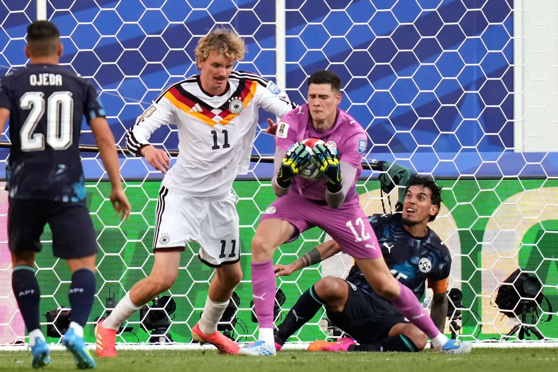 Paraguay Germany WCup Soccer