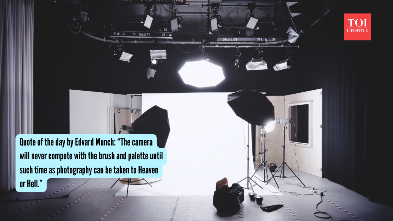 Quote of the day by Edvard Munch “The camera will never compete with the brush and palette until such time as photography can be taken to Heaven or Hell.”