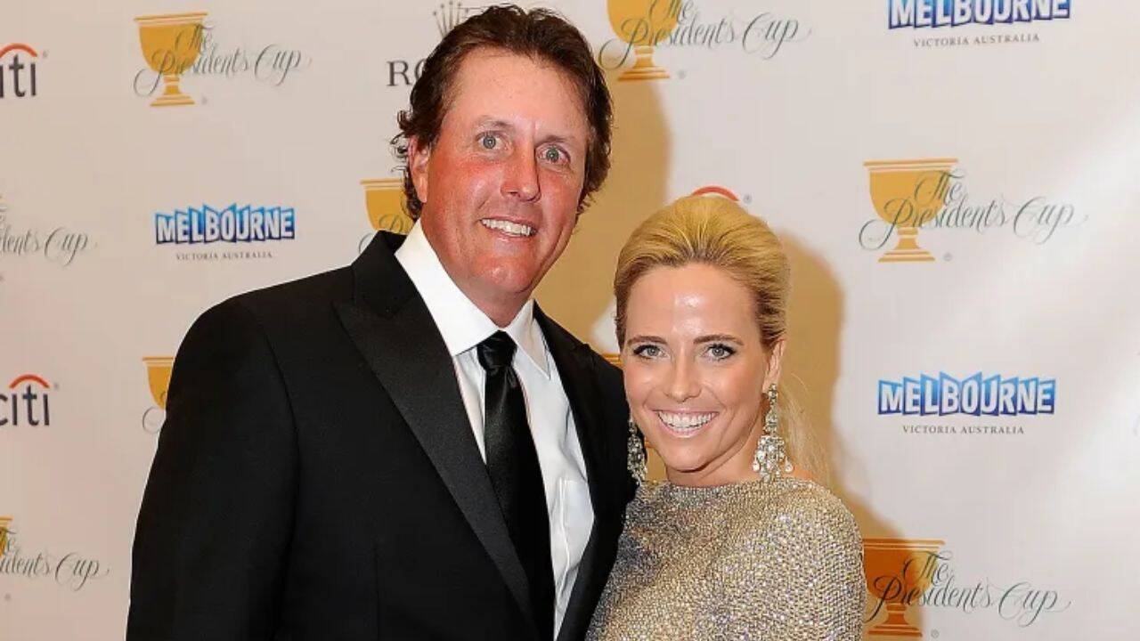 Phil Mickelson and his wife Amy