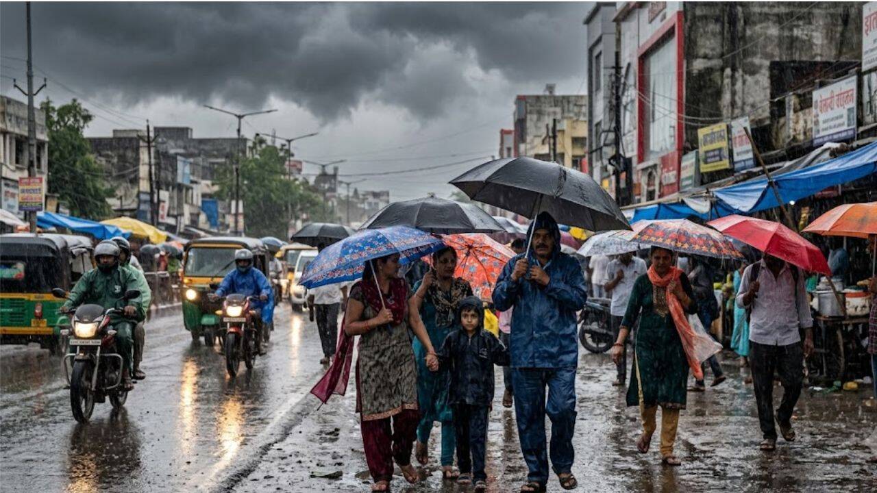 Weather tomorrow: IMD issues thunderstorms and gusty winds; heavy rain warning for several regions