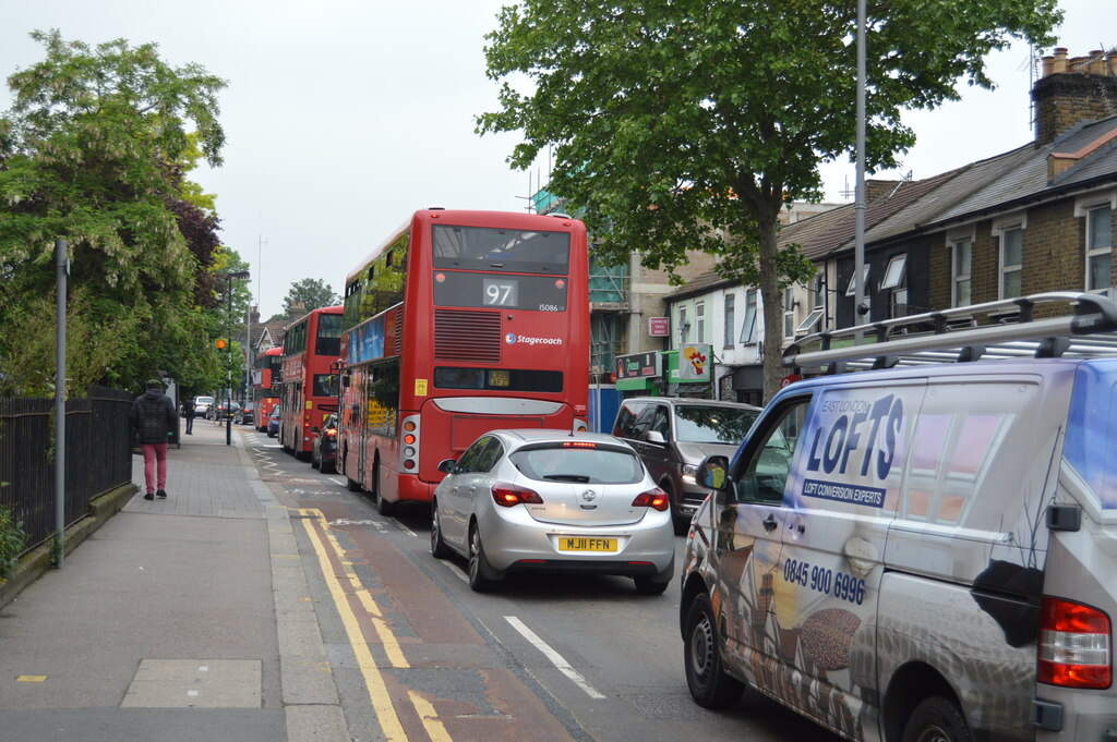 Traffic,_A112_-_geograph.org.uk_-_5939468
