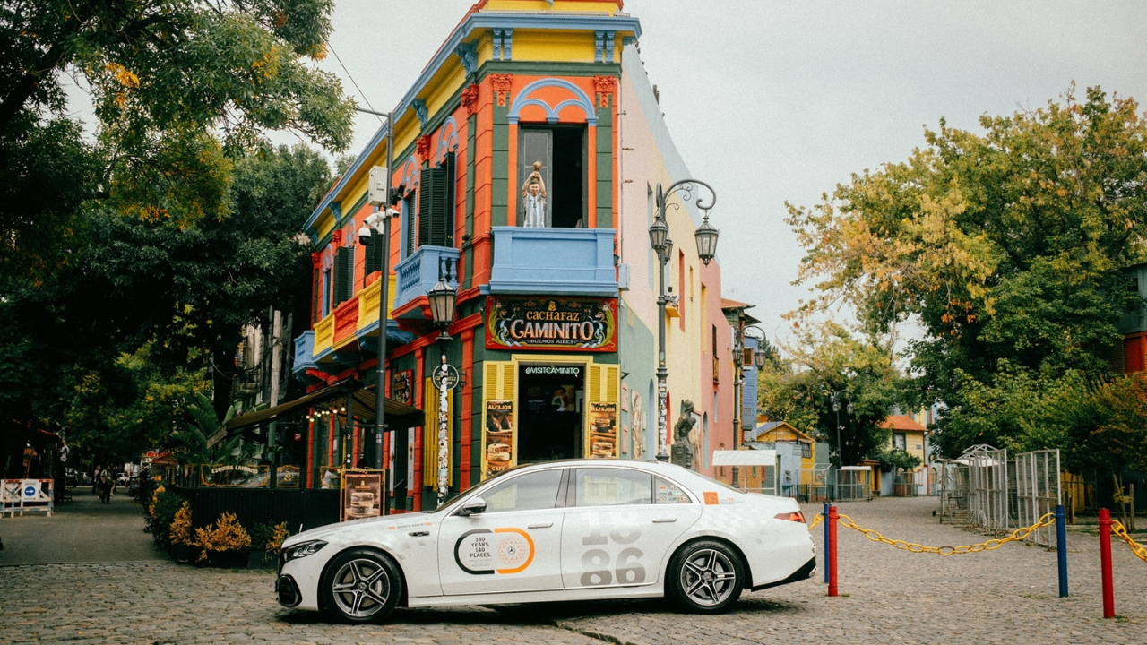 Mercedes-Benz says the programme is intended to document the stories of the people, traditions, craftsmanship and communities encountered throughout the route rather than simply complete a long-distance drive