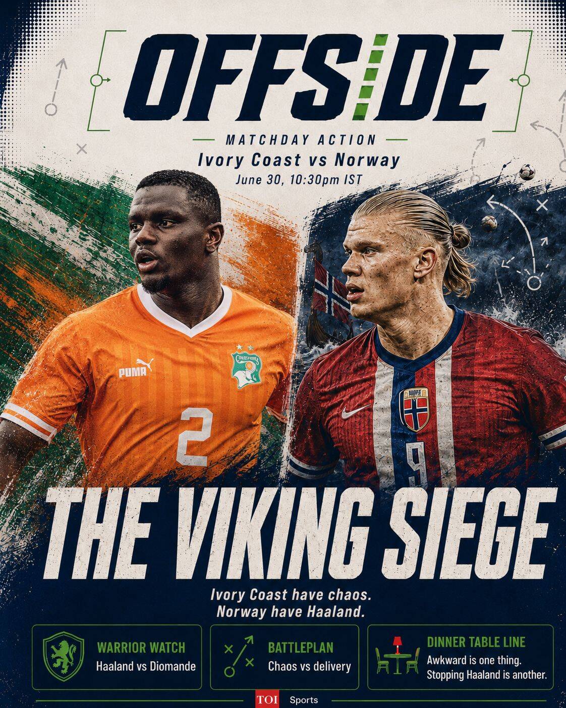 Ivory Coast vs Norway