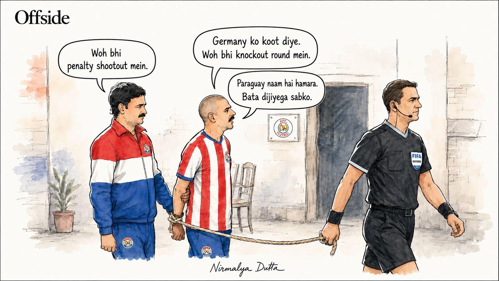 Parguay vs Germany