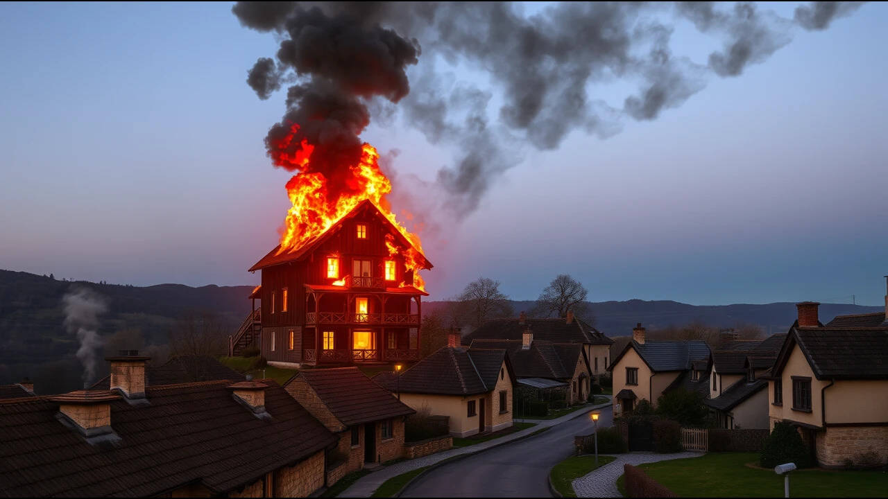Norwegian proverb of the day: "Haste is good...when the house is on fire" teaches us to take a pause, evaluate urgency