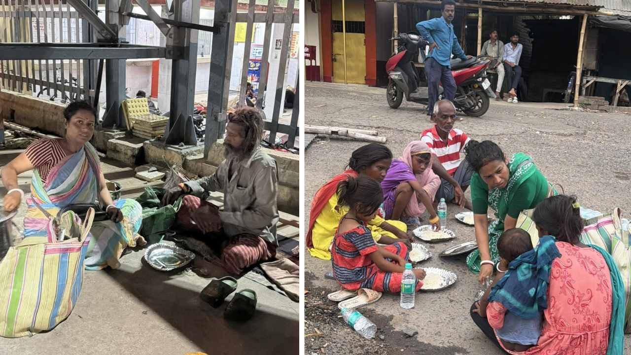 Kajuli Biswas feeds nearly 100 people every day.
