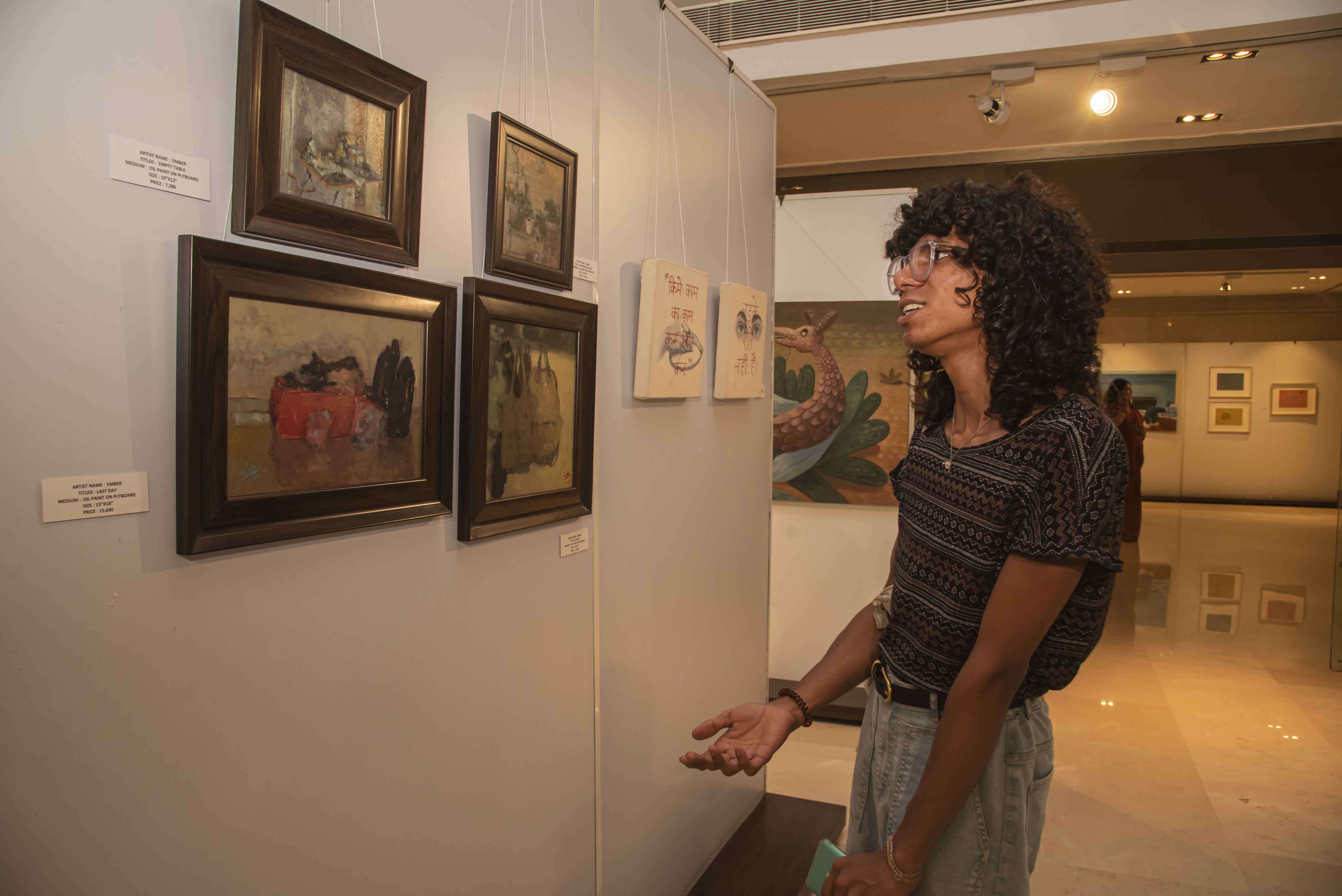 Ember is one of the 22 artists showcasing their work at Unboxed 2.0