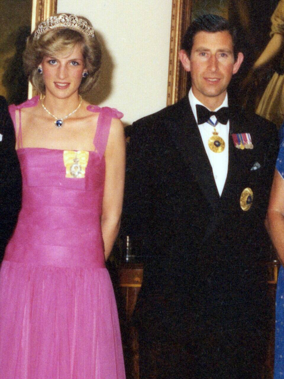 Charles and Diana
