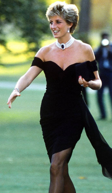 Princess Diana’s iconic "Revenge Dress"<br>