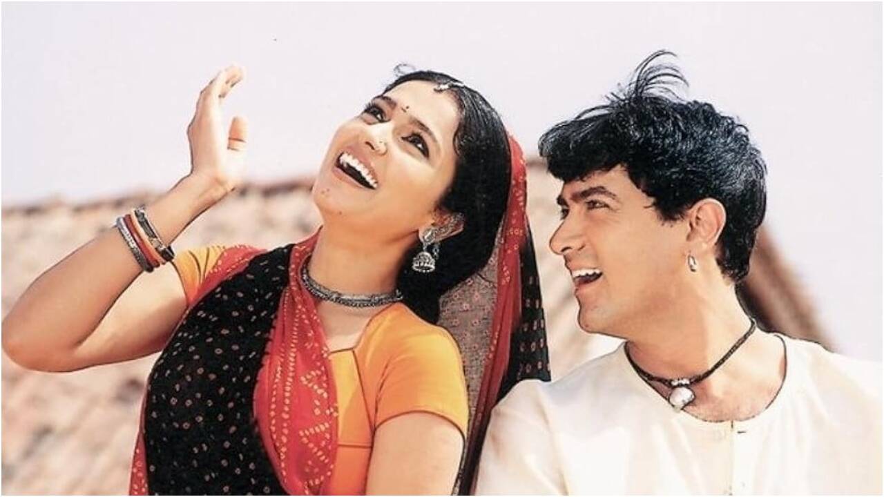 Aamir and Gracy recreate iconic Lagaan scene