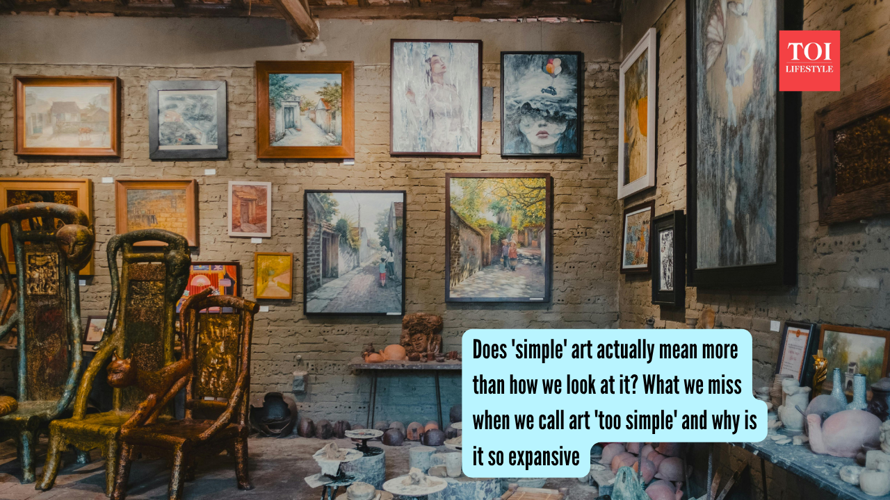 Does 'simple' art actually mean more than how we look at it What we miss when we call art 'too simple' and why is it so expansive