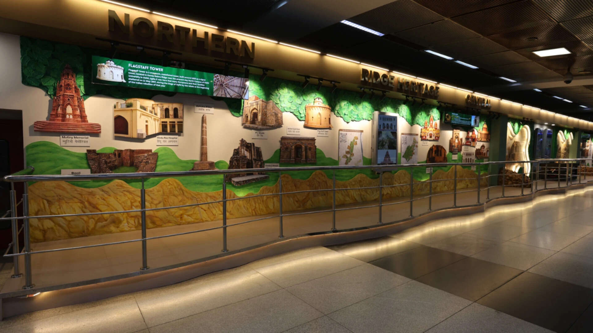 The Centre has been established to showcase the unique ecological features of the Delhi Ridge
