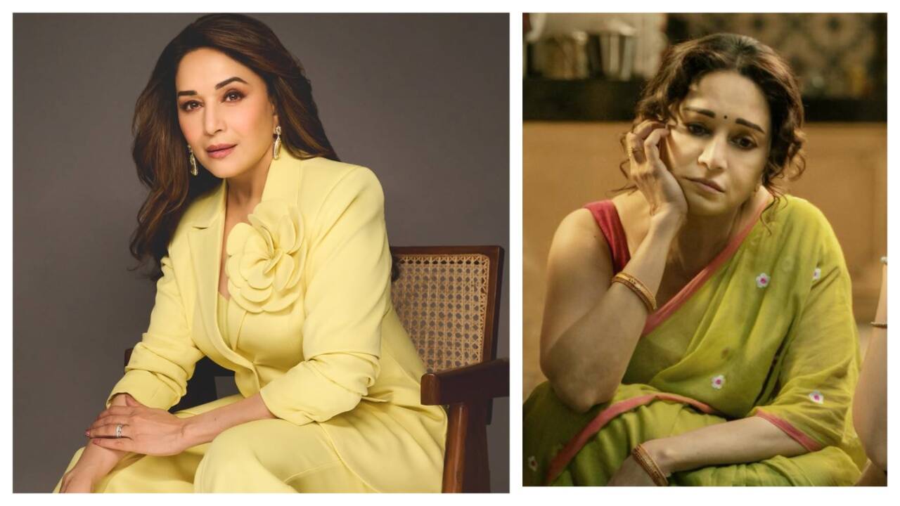 Madhuri Dixit Nene in a still from Maa Behen