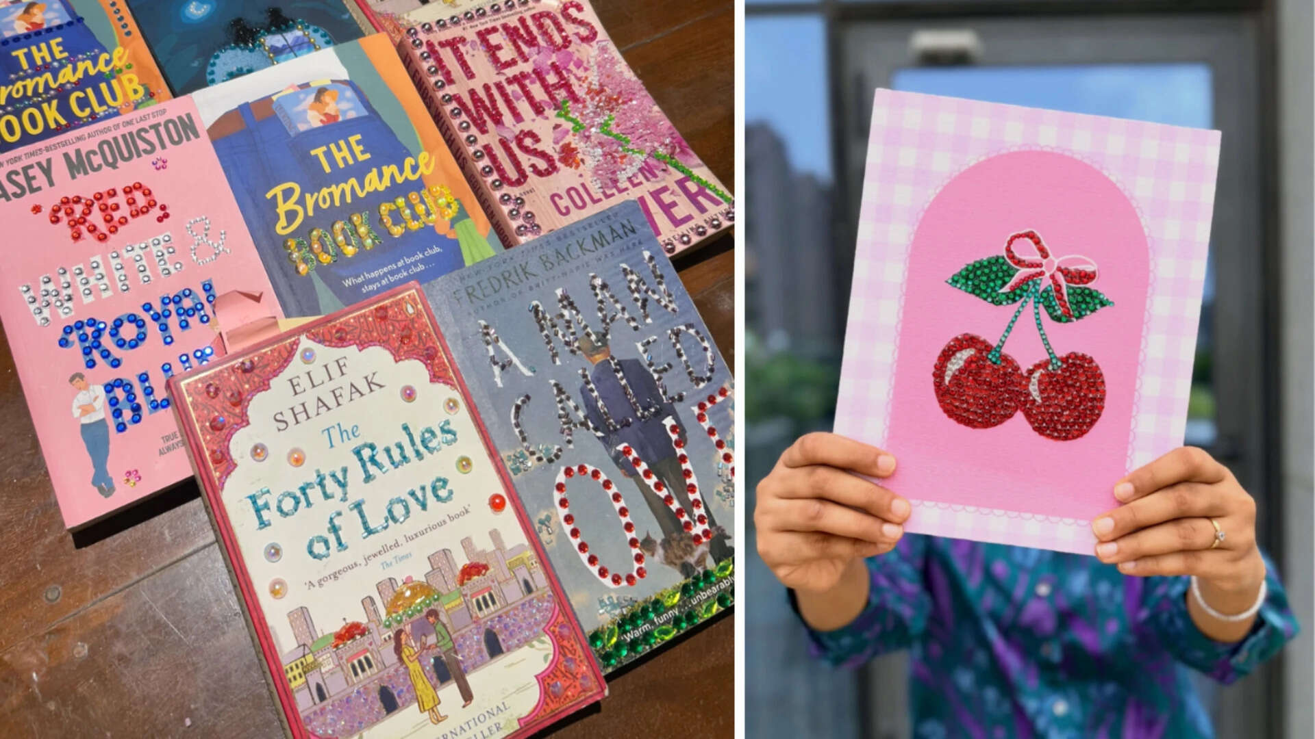 Attendees transform drink cans, keychains, books and bags into sparkling keepsakes (Pics: @girltalk_)