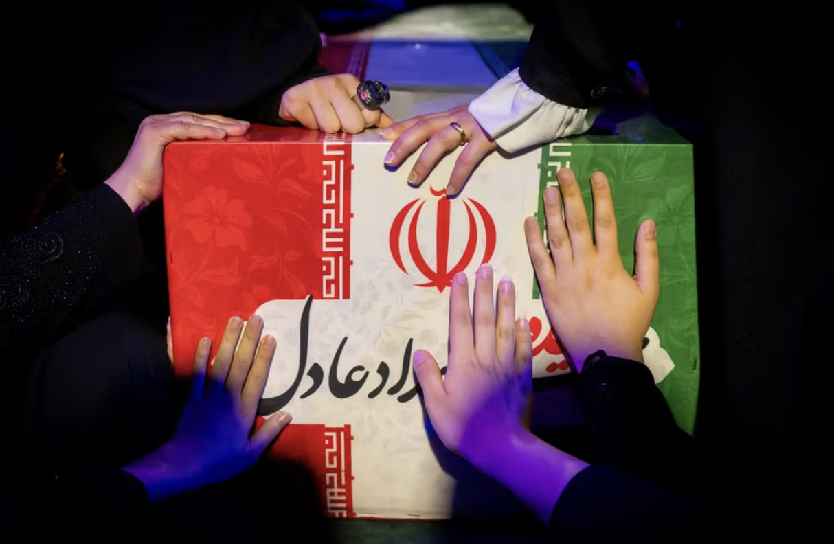 Iran International Images from the funeral
