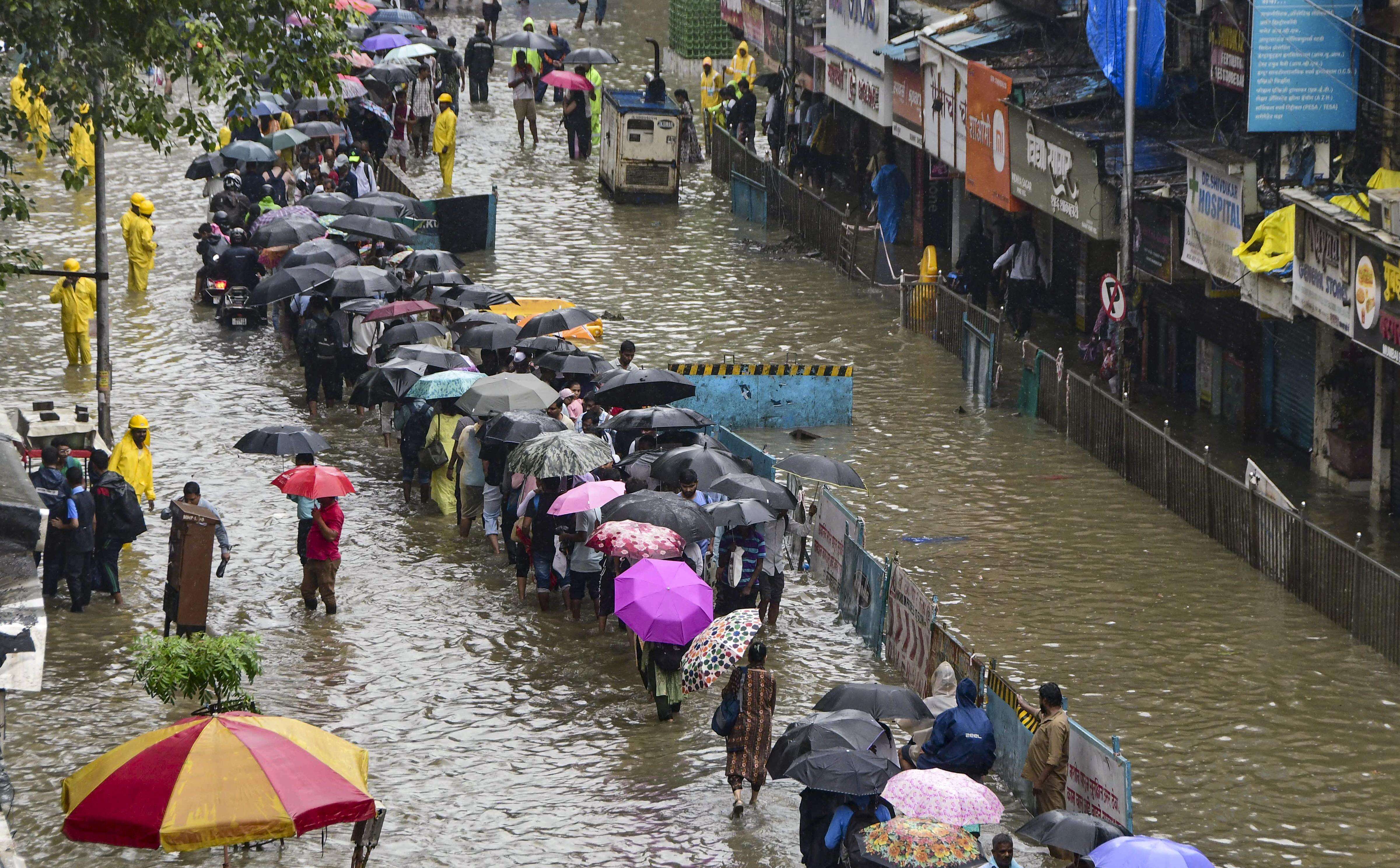 Mumbai drenched by over 300mm rain in two days as July begins wet