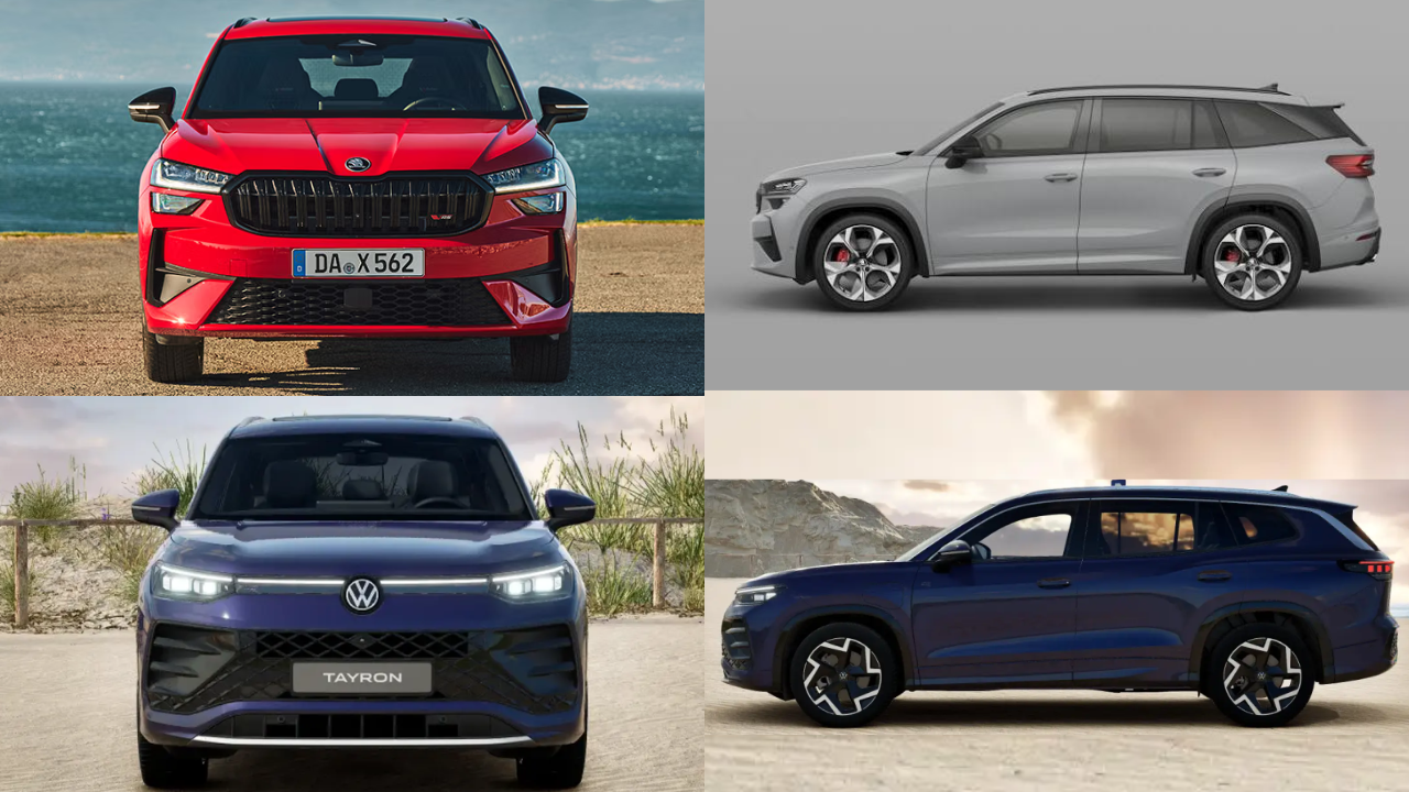 Compared to the Kodiaq RS, the Tayron R-Line is 34mm longer, while the Skoda is 11mm wider and 13mm taller