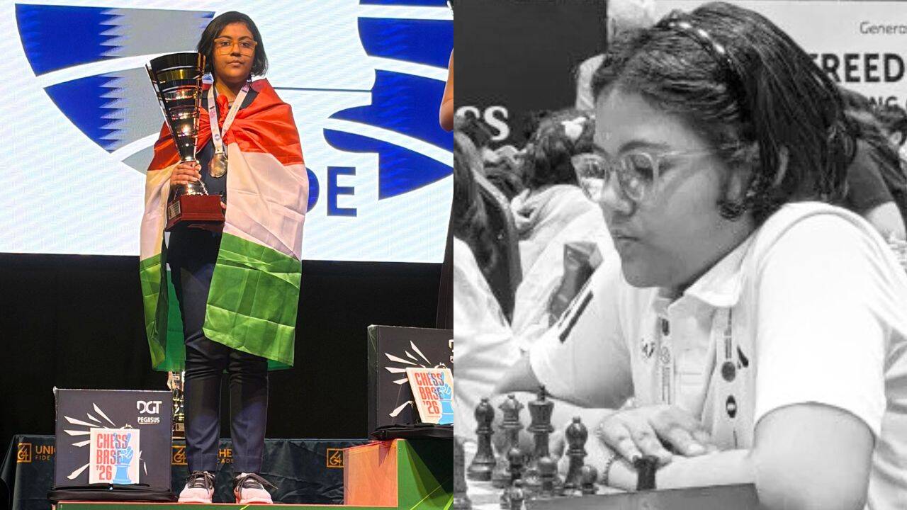 Born 50 yrs after Kasparov! How Pratitee became India’s lone medallist at World Youth Chess