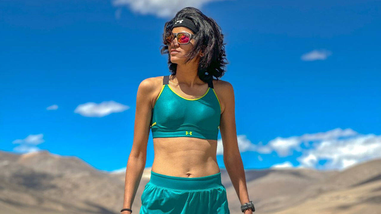 Ultra-runner Sufiya Sufi