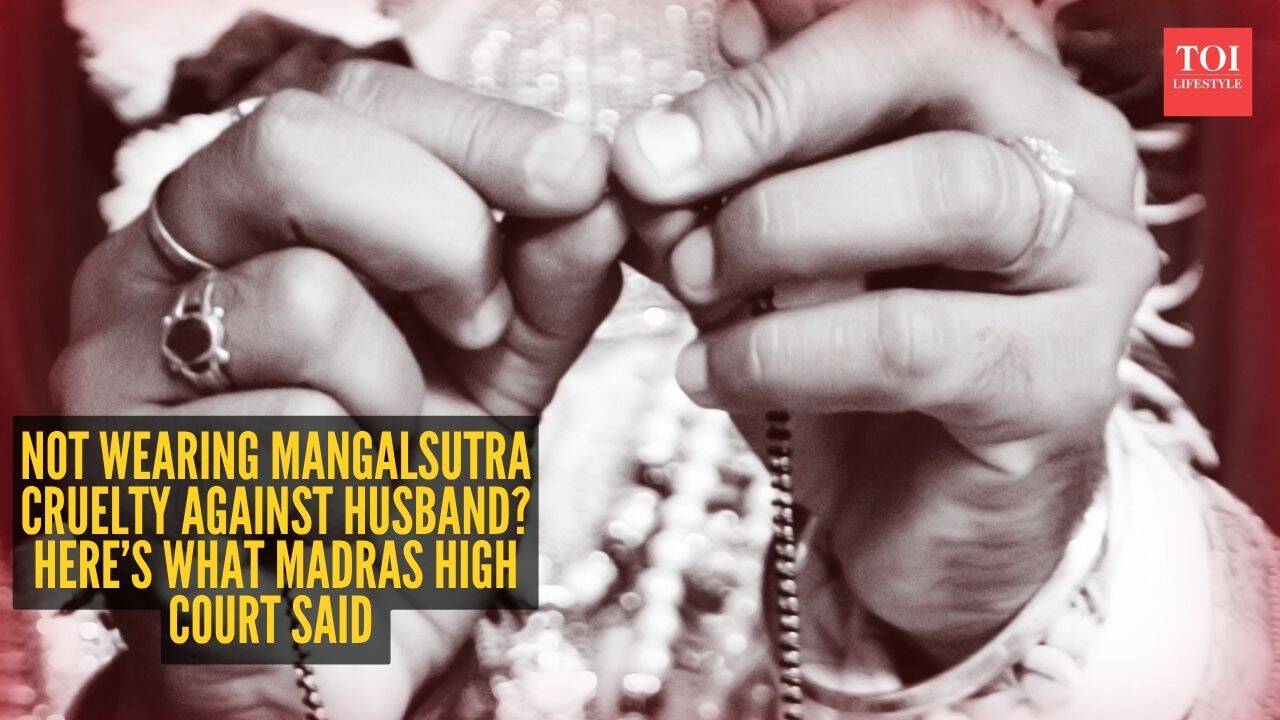 Thali Removal Alone Insufficient for Divorce, Says Madras High Court