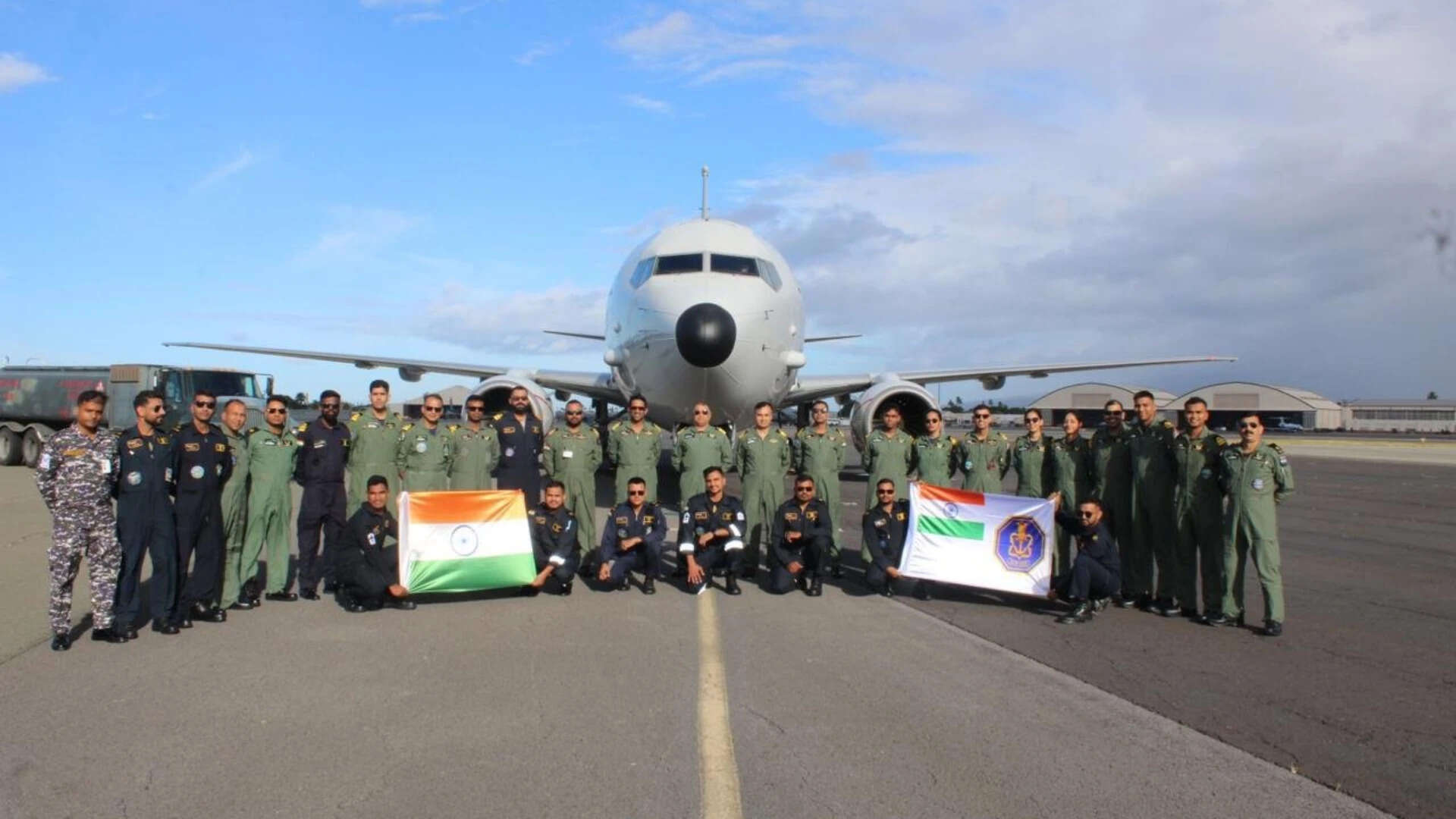 India's P-8I Naval Aircraft Joins World's Largest Maritime Exercise