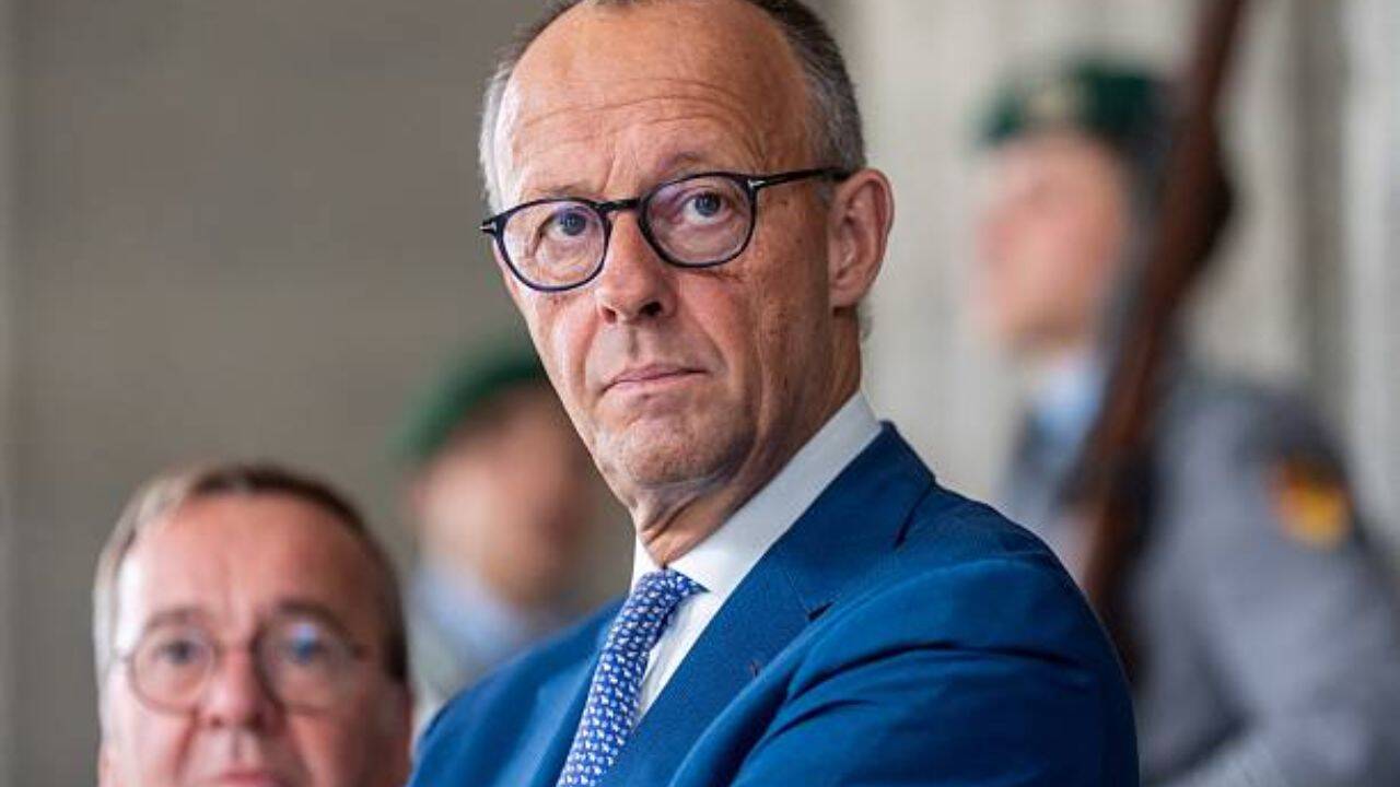German Chancellor Friedrich Merz who has repeatedly bemoaned the country's generous sick day policy