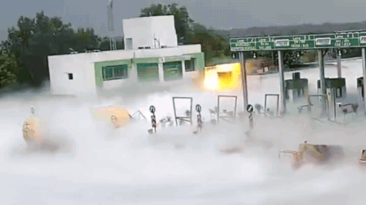 Devastating LPG tanker explosion rocks Uttar Pradesh toll plaza
