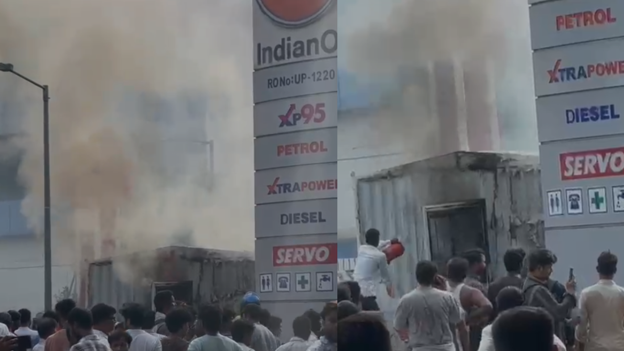 Major fire breaks out at Lucknow restaurant; rescue operation underway for trapped staff