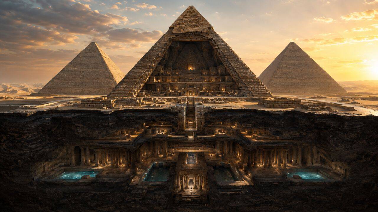 What’s hiding beneath the Giza Pyramids: New underground anomaly discovered near the ancient site