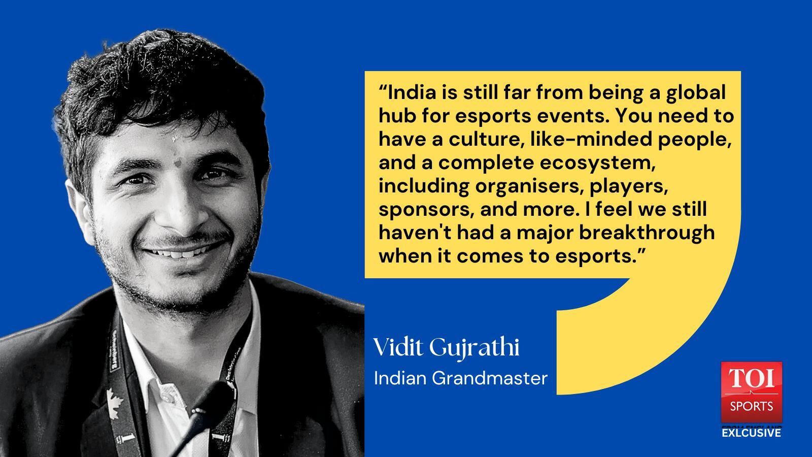 Vidit Gujrathi on India's potential in esports
