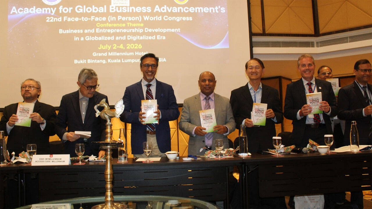 IIM Rohtak Director Prof. Dheeraj Sharma honoured at Global Business Congress in Kuala Lumpur
