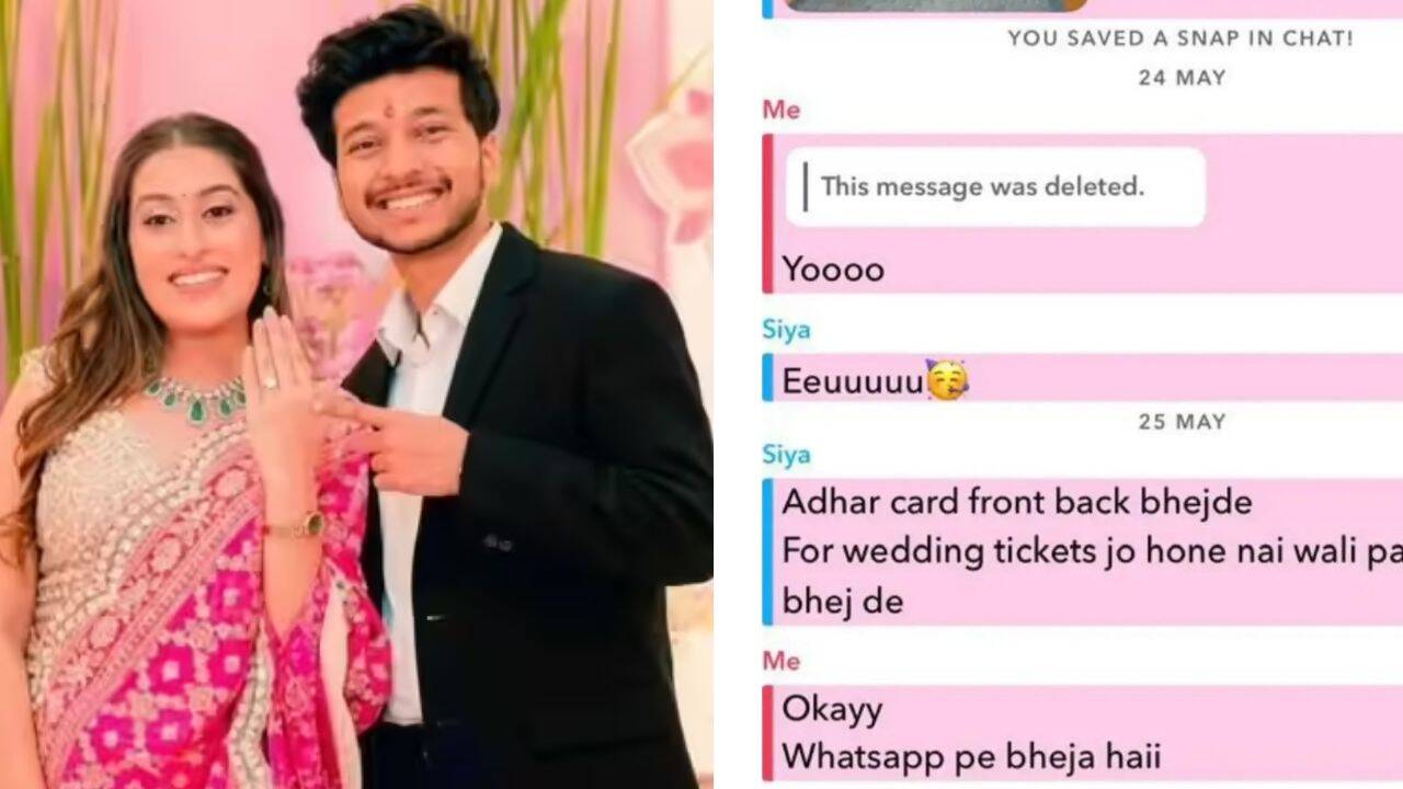Viral Snapchat Shows Suspect Requesting Fake Wedding Ticket Details