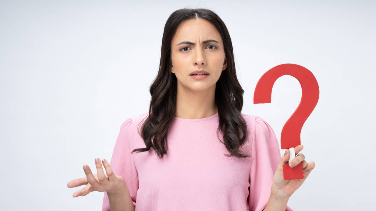 confused woman