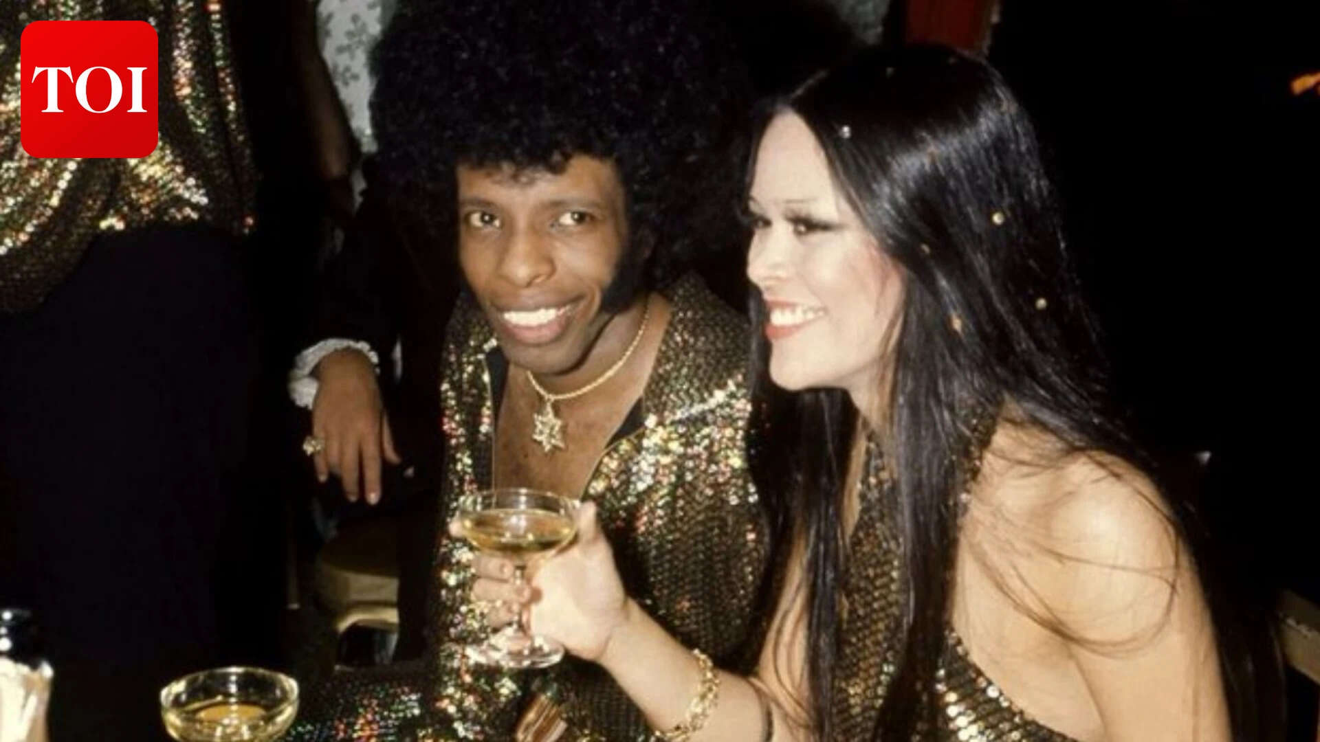 Sly Stone and Kathy Silva tied the knot on the MSG stage<br>