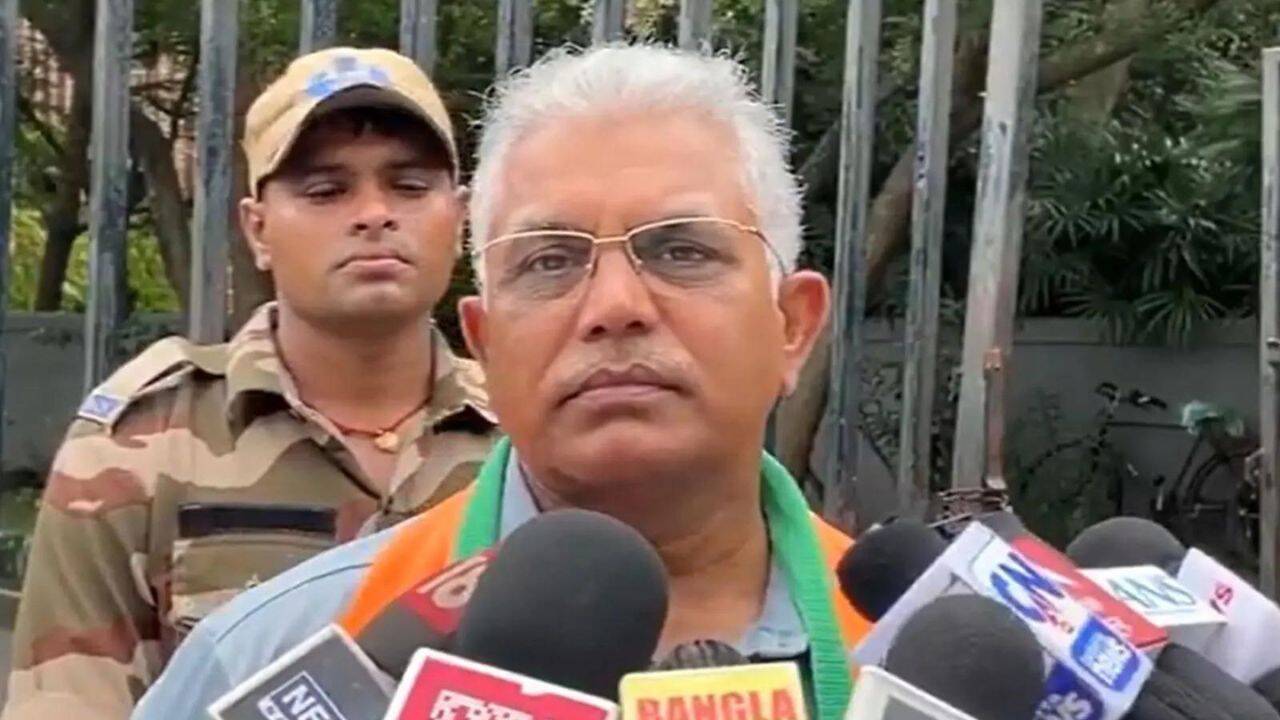 ‘TMC’s internal matter’: TMC leader Dilip Ghosh on rebel faction’s takeover of party headquarters