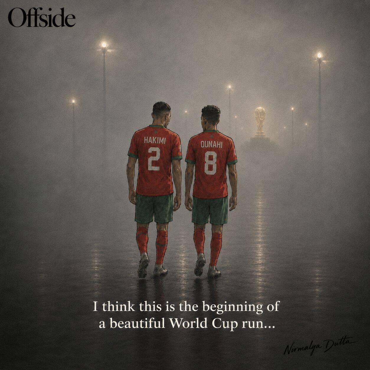 The beginning of a beautiful World Cup run...