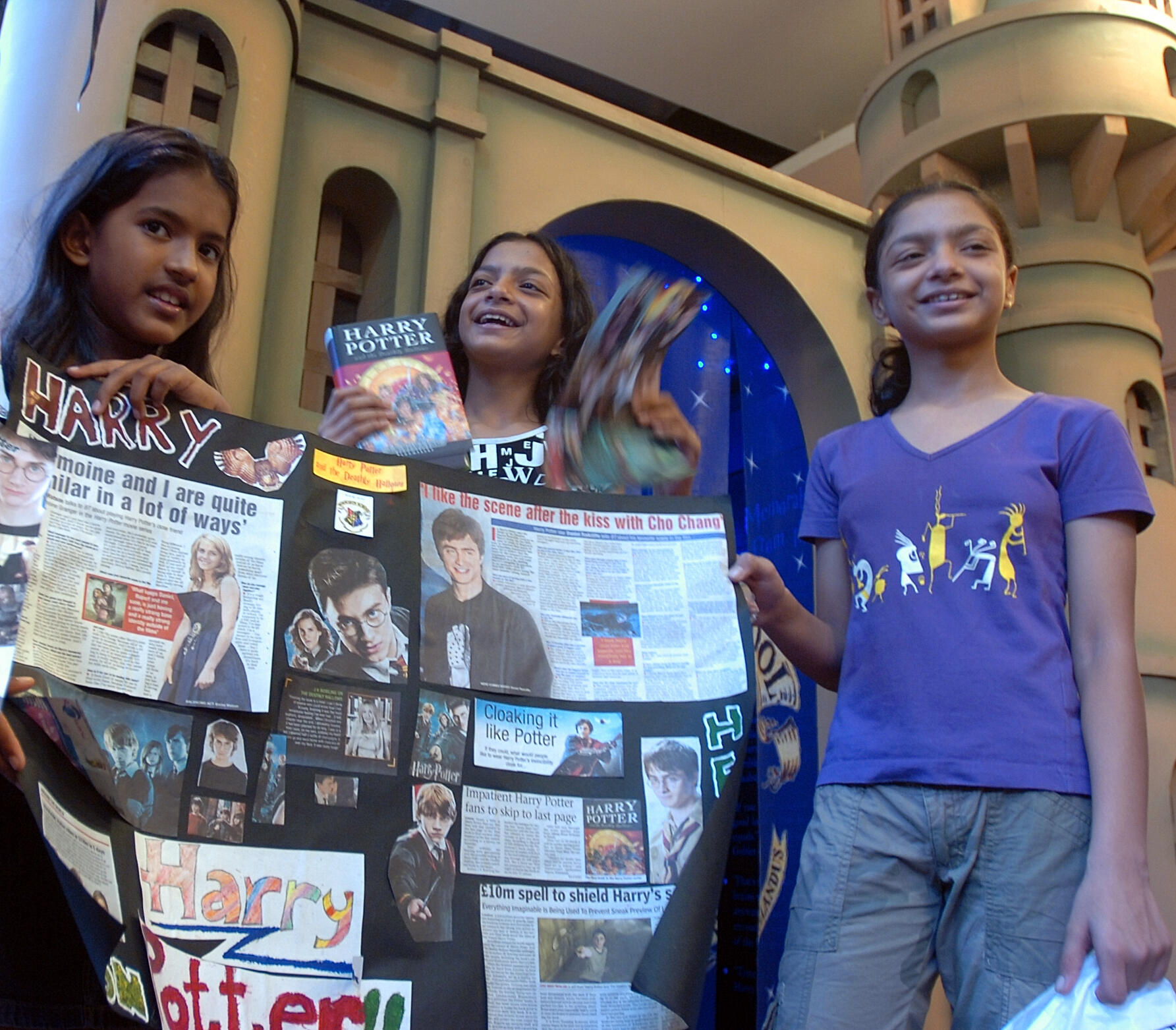 Deathly Hallows book launch in Mumbai in 2007. (TOI photo)